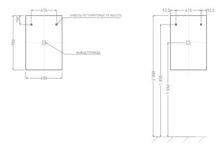 Зеркало с подсветкой Salini Ombra 27M016090BH 60см